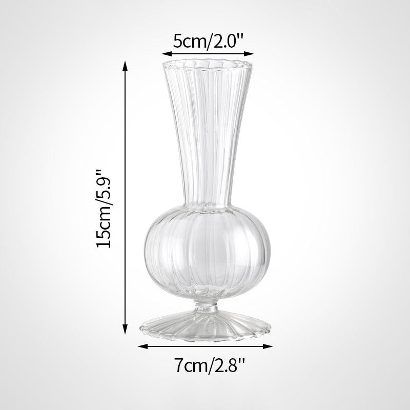 Vase en verre Halo